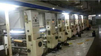 廣東現貨轉讓二手德光1050 9色凹版印刷機及技術轉讓信息